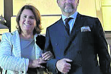 O casal Maria e João Cortez de Lobão