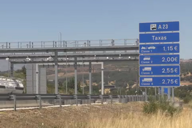 Antigas SCUT sem cobrança de portagens 