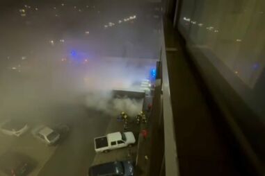 Incêndio deflagra em anexo em Vila Nova de Gaia. Fogo foi posto após desentendimento entre dois homens
