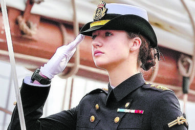 A princesa Leonor tem atualmente 19 anos 