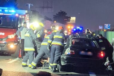 Duas jovens feridas em despiste na A5 em São Domingos de Rana