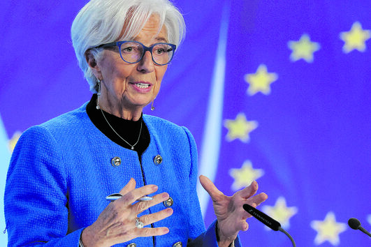 Christine Lagarde é a presidente do Banco Central Europeu