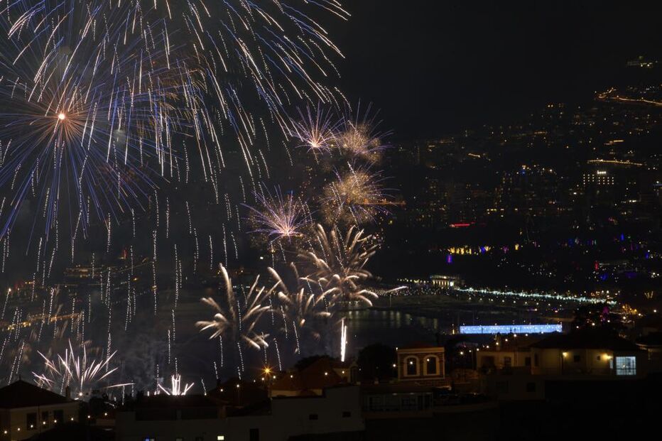 Fogo de artifício na Madeira