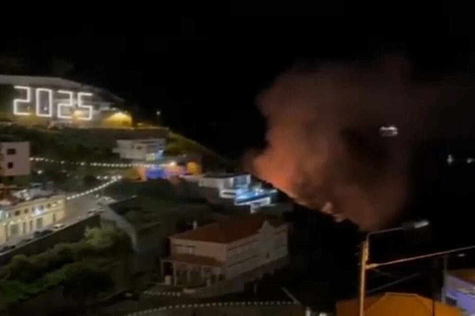 Incêndio na Madeira