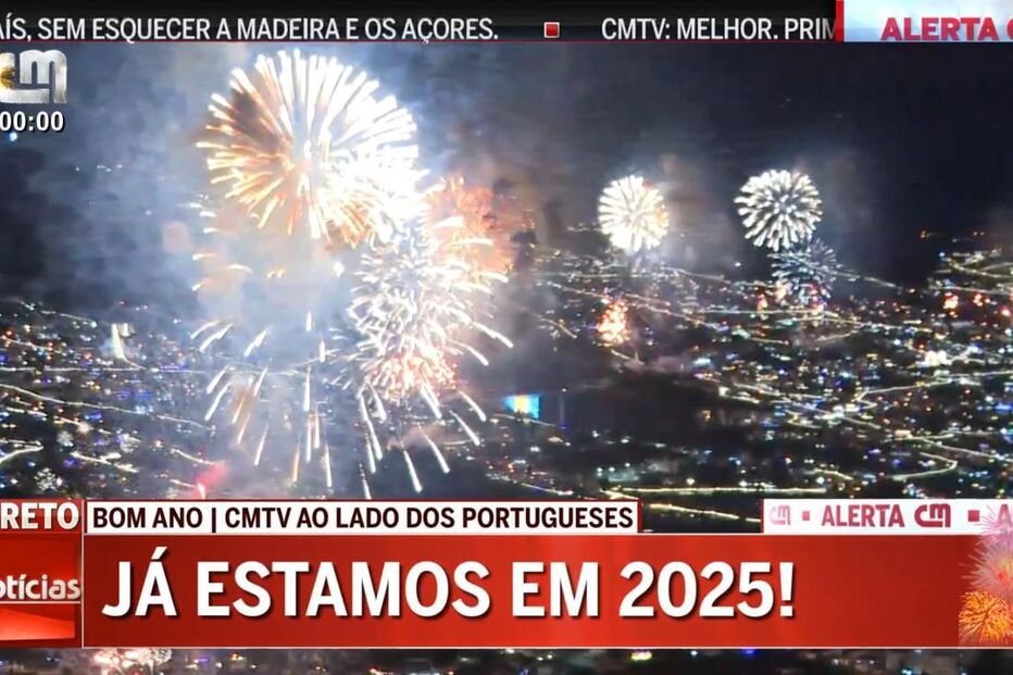 CMTV entra no Ano Novo a liderar