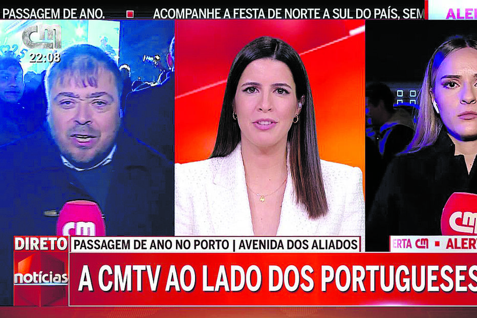 Emissão da CMTV na Passagem de Ano