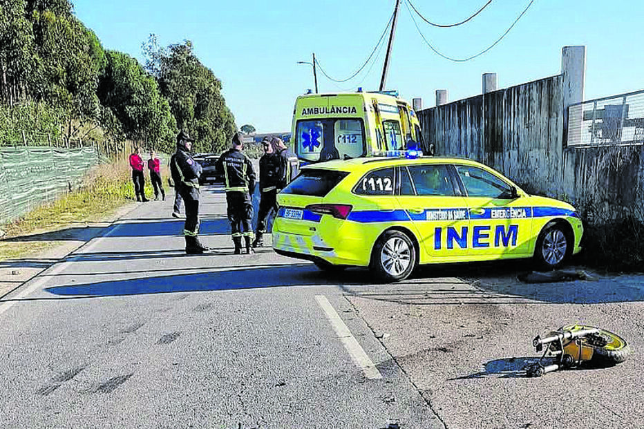 Despiste de moto em Setúbal causou uma das cinco vítimas mortais nas estradas portuguesas no primeiro dia de 2025 