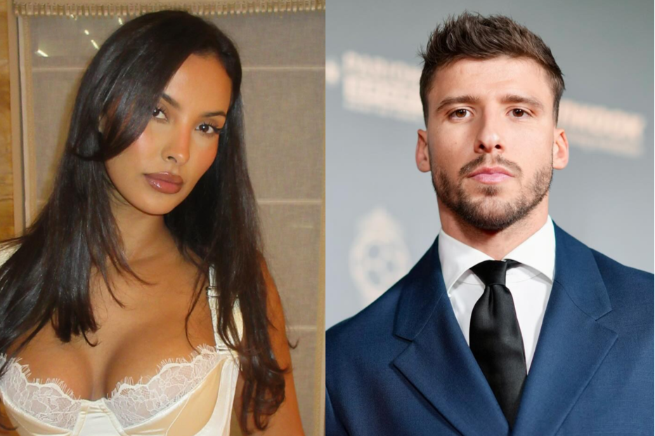 Maya Jama e Rúben Dias