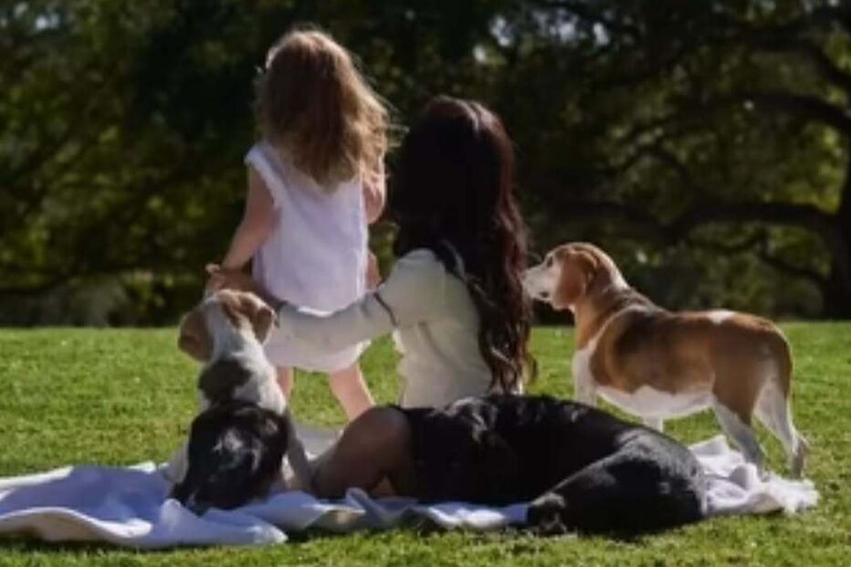 Meghan Markle e os filhos