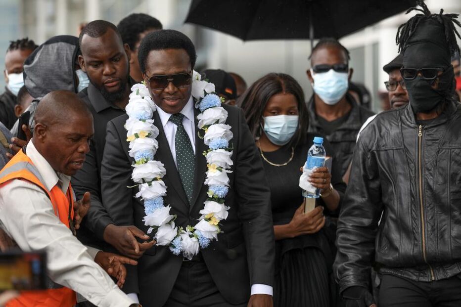 Venâncio Mondlane chega a Maputo