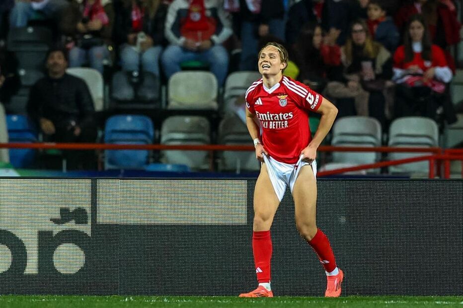 Schjelderup foi titular pela primeira vez no Benfica diante do Sp. Braga 