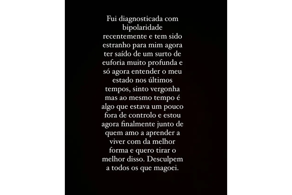 Marie diagnosticada com bipolaridade