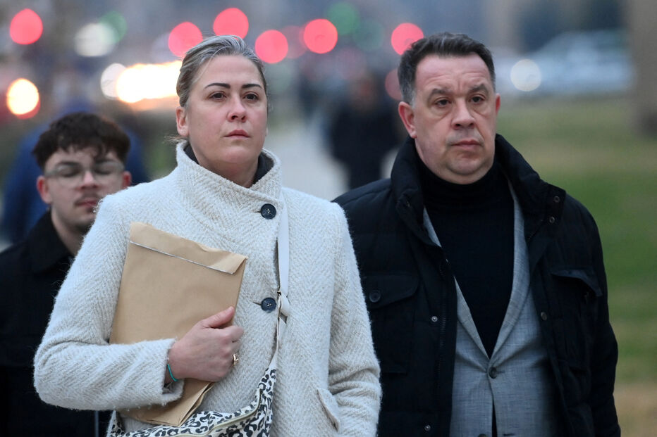 Darian e David Pelicot, filhos de Gisèle e Dominique