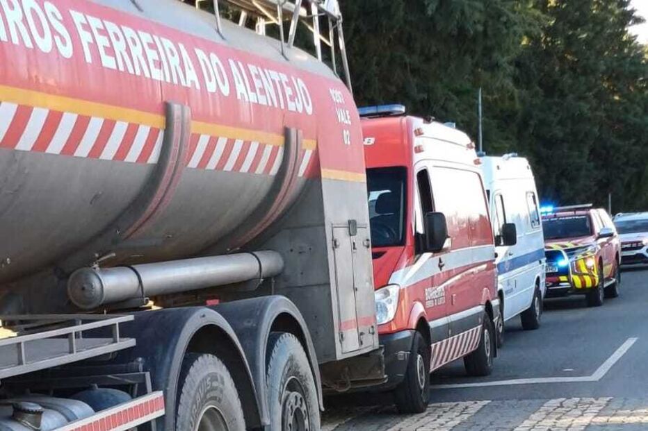 Bombeiro de Ferreira do Alentejo agredido à paulada 