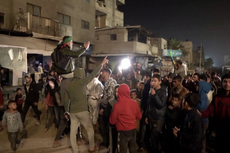 Gaza celebra anúncio de acordo para cessar-fogo