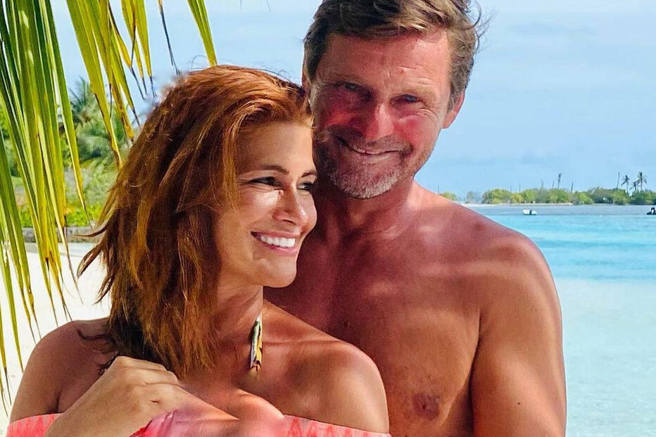 Liliana Campos e o marido