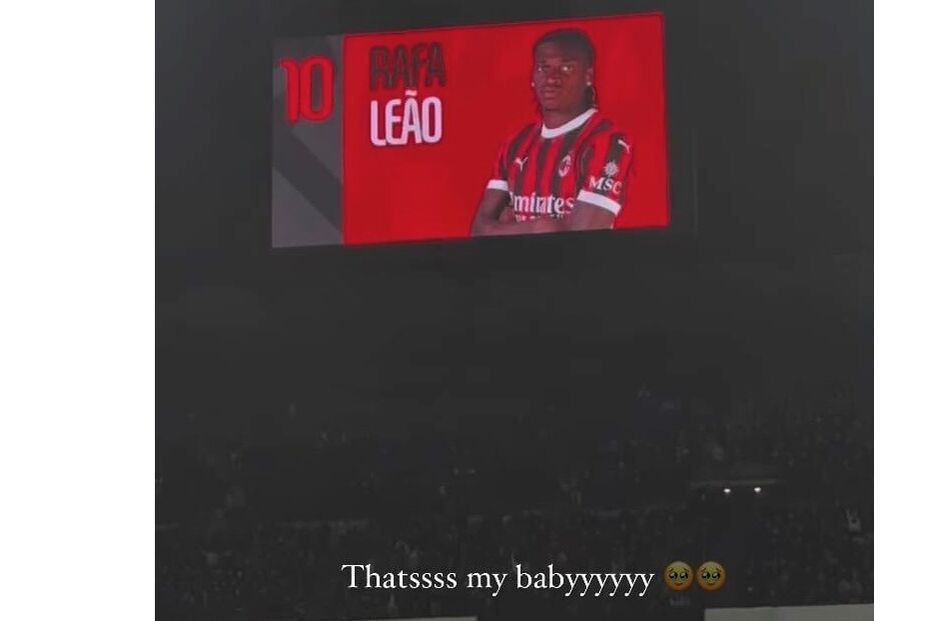 Inês Rebelo publica golo do namorado