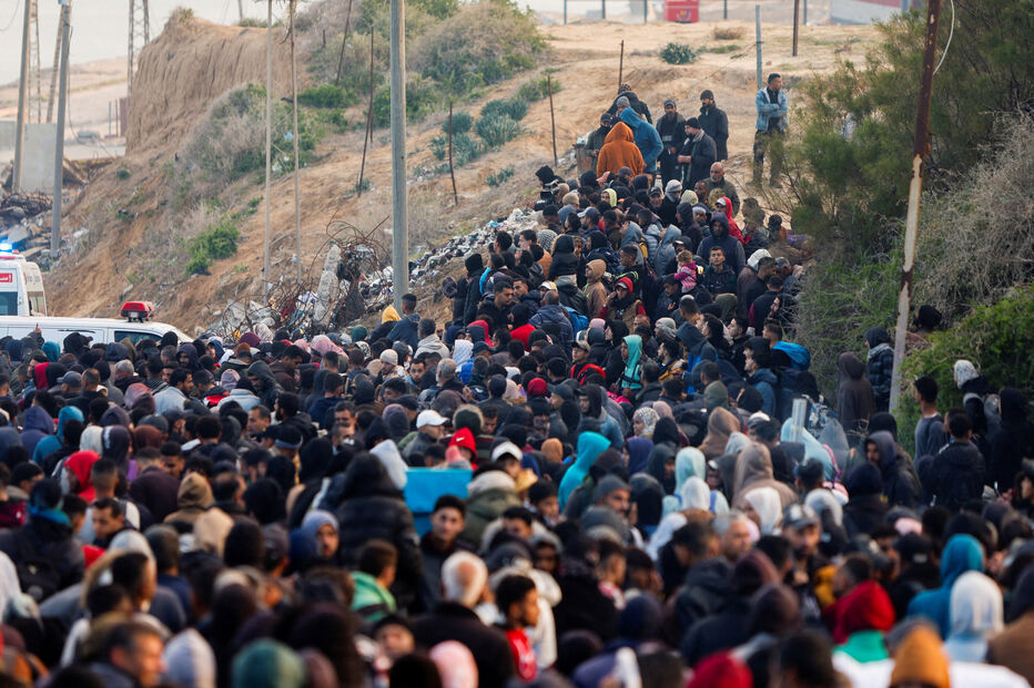 Palestinianos aguardam autorização para retornar ao Norte de Gaza