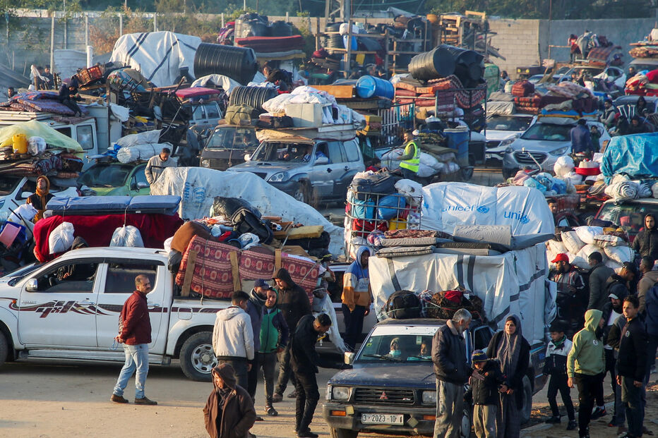 Palestinianos aguardam acordo para regressar à Faixa de Gaza