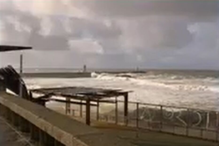 IPMA decreta avisos para o vento, chuva e agitação marítima no Algarve 