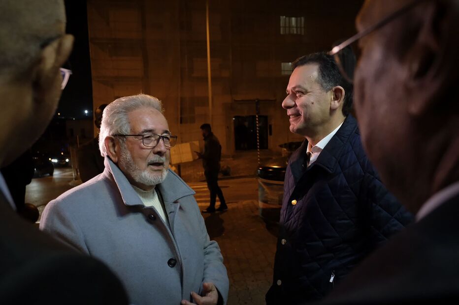 Luís Montenegro com Isaltino Morais