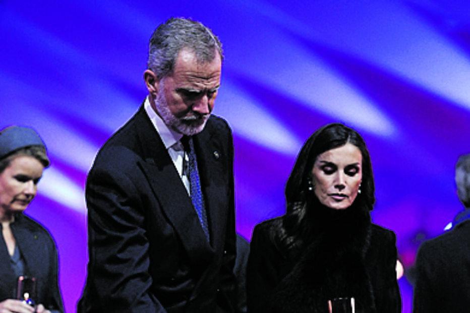 Os reis de Espanha também marcaram presença 