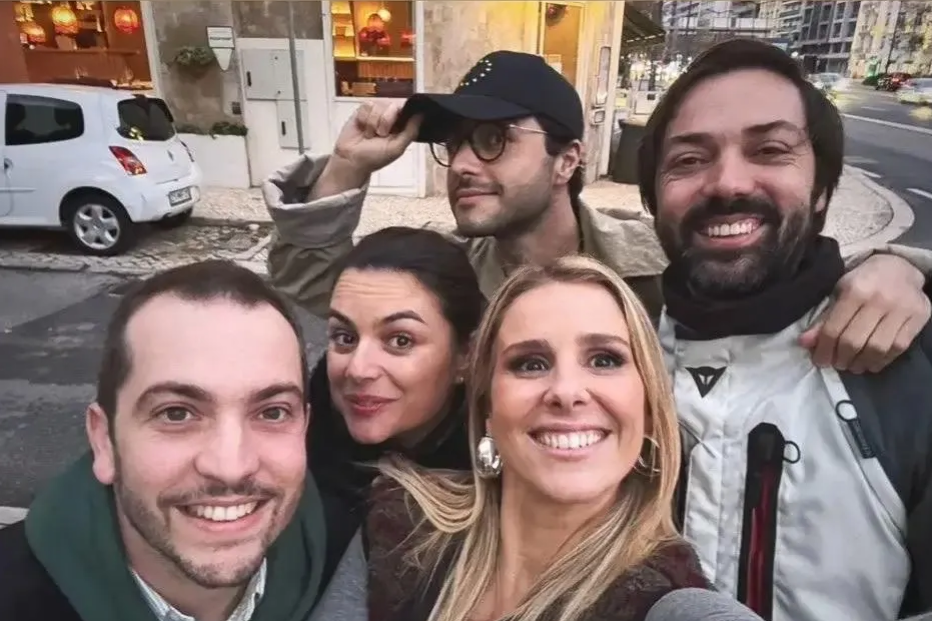 Diogo Valsassina e Ana Guiomar com Diana Bouça Nova, Rui Maria Pêgo e Francisco Coelho Lima