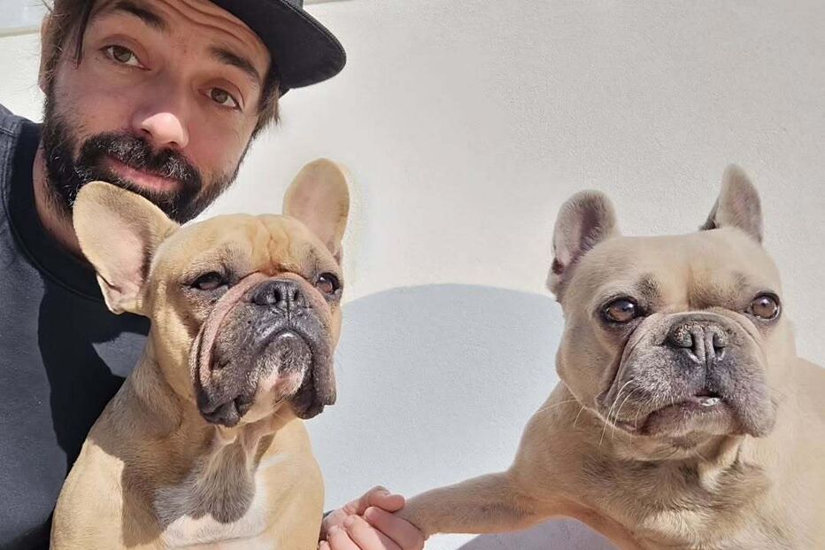 Diogo Valsassina com Trekkie e Leia