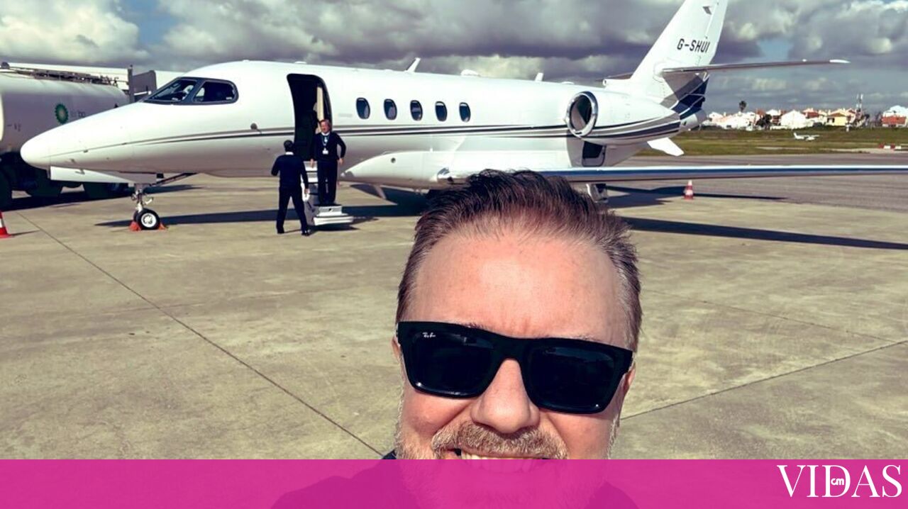 Ricky Gervais andou a passear pelas ruas de Lisboa e há fotos - Últimas