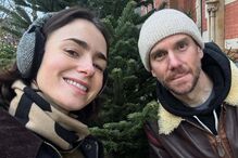 Lily Collins e Charles Malcolm McDowell