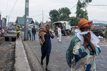 Corpos foram sepultados em Goma