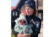 Mariana Pacheco e o filho