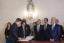 Tomada de posse dos seis novos secretários de Estado