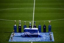 Urna de Pinto da Costa no Estádio do Dragão