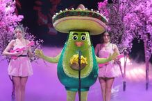 Abacate em 'A Máscara'