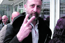 Elad Dror, à entrada para o julgamento da ‘Operação Babel’