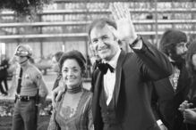 Gene Hackman e ex-mulher Fay Maltese em 1972