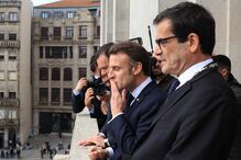 Emmanuel Macron e Rui Moreira