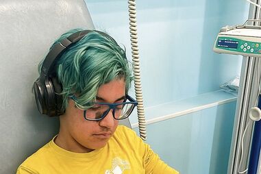 Arthur recomeça batalha para encontrar dador compatível de medula óssea