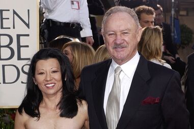 Gene Hackman e Betsy Arakawa, em 2003