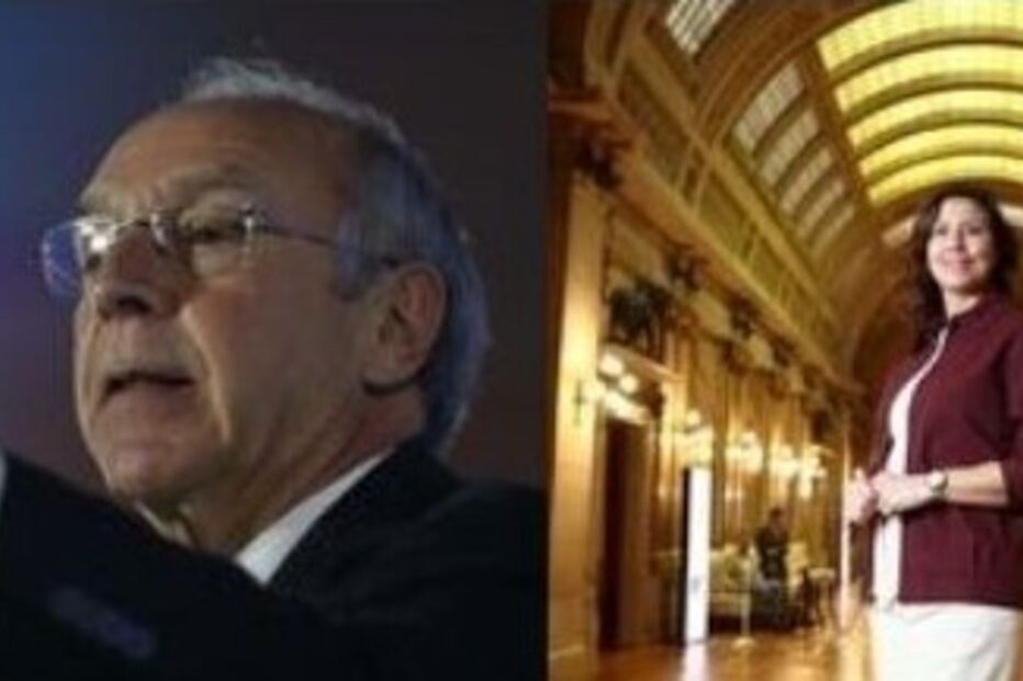 Marques Mendes e Mariana Leitão