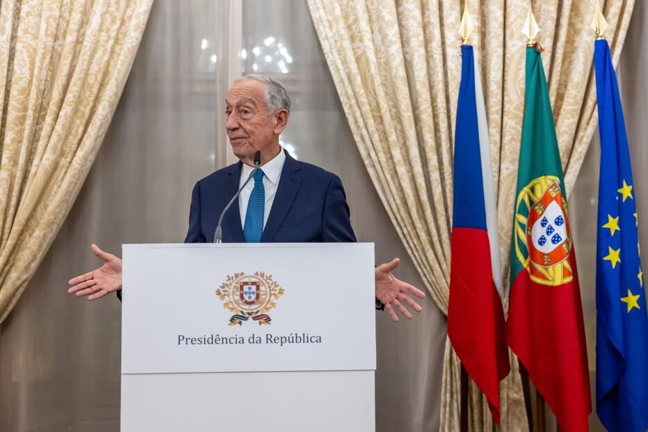 Marcelo Rebelo de Sousa na República Checa