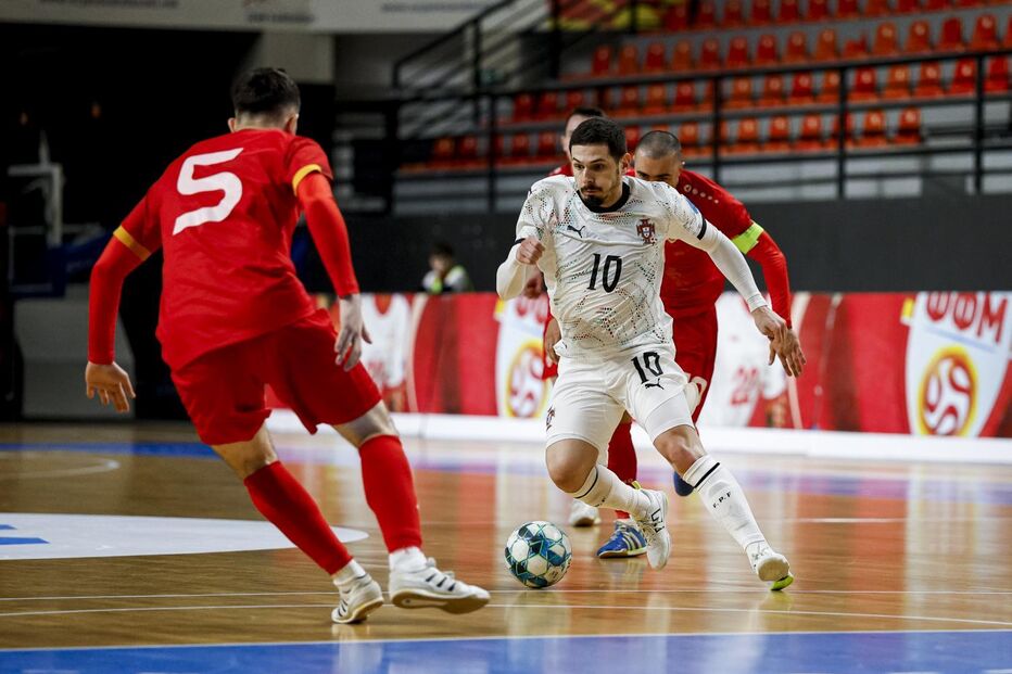 Macedónia do Norte - Portugal, futsal