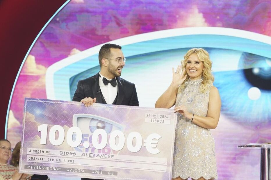 Diogo Alexandre foi o vencedor da 'Casa dos Segredos 8'
