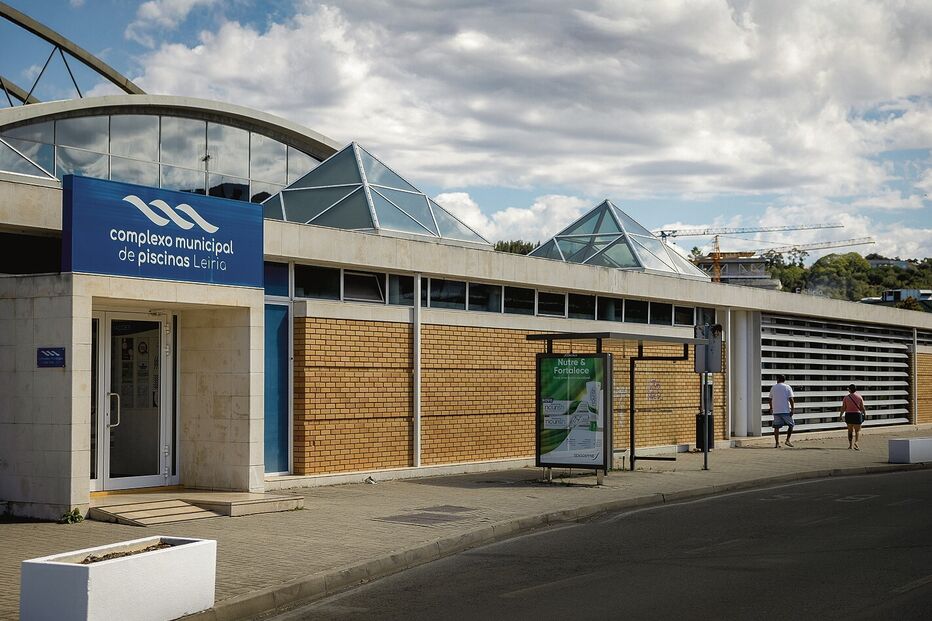 Sede do clube do Bairro dos Anjos, na cidade de Leiria
