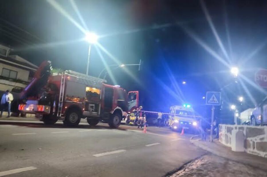 Despiste de carro causa um ferido grave em Ermesinde