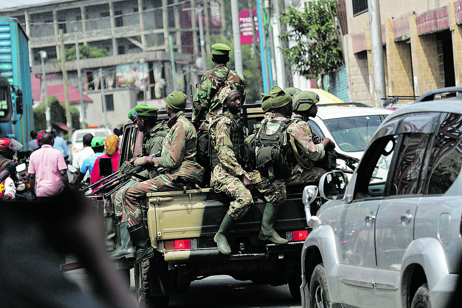 Rebeldes do M23 tomaram Goma na semana passada 