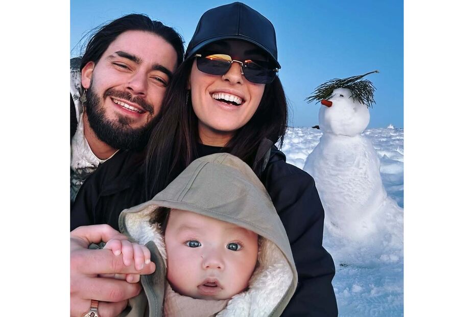 Syro, Mariana Pacheco e o filho, Amadeo