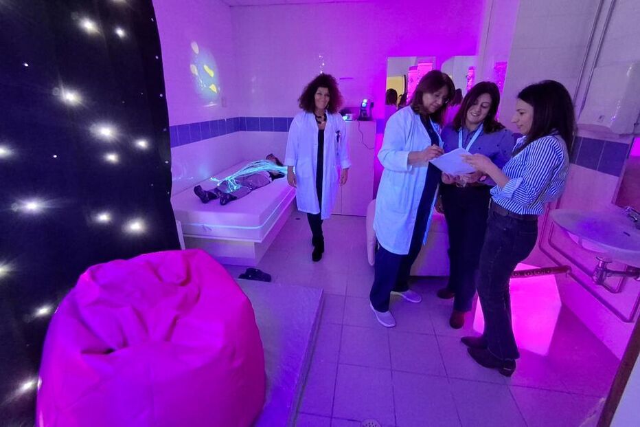 Salas sensoriais no Hospital de Santa Maria da Feira