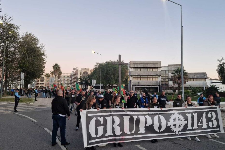 Manifestação anti-imigração
